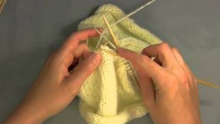 Switching to Double Pointed Needles from Circular Needles [upl. by Reppiks]