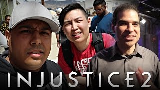 Injustice 2 Capture Event  YOU WONT BELIEVE WHO I MET Vlog [upl. by Kermy]