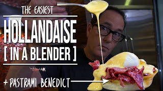 The Easiest Hollandaise Sauce  SAM THE COOKING GUY 4K [upl. by Lidstone]