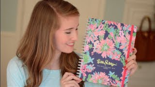 Lilly Pulitzer 20142015 Planner Review [upl. by Aivil23]