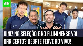 quotNÃO DÁ Pra mim É UMA PALHAÇADA a CBFquot Diniz na Seleção Brasileira faz DEBATE FERVER [upl. by Ayiotal268]