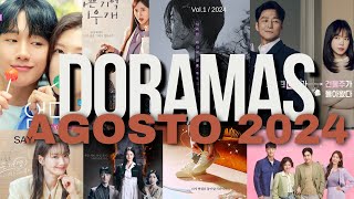 ESTRENOS DORAMAS AGOSTO 2024 😍🎬 NUEVOSDORAMAS [upl. by Ardna]