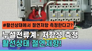 74 활선절연저항계 ZENEO 310 사용법 활선절연저항 저항성 누설전류 [upl. by Sualokcin504]