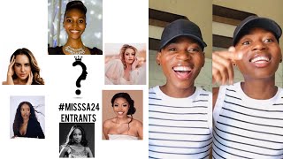 Miss South Africa 2024 Top 12 Entries [upl. by Spiro668]