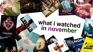 what i watched in november [upl. by Naihr485]