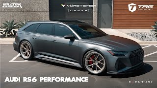 Audi RS6 Performance  URBAN  MILLTEK  VORSTEINER  TAG MOTORSPORTS [upl. by Yerhpmuh]