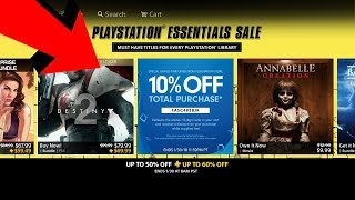 PS4 DISCOUNT CODE quotPS PLUS Essentialsquot PSN DEALS OF THE WEEK [upl. by Jo-Anne304]