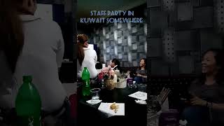 staff party in kuwait Salmia anillimbuvlog [upl. by Tobie121]