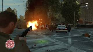 gta 4 free roam gameplay [upl. by Nuahc]