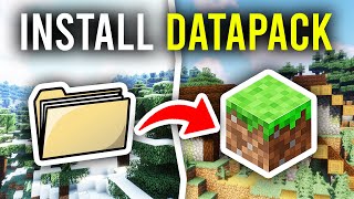 How To Install Datapacks In Minecraft Java  Full Guide [upl. by Montford755]