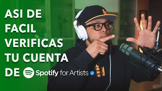 ¿Cómo VERIFICAR Tu PERFIL De ARTISTA En Spotify En 2023 🥵 [upl. by Assyle374]