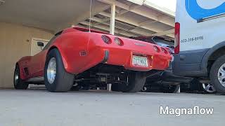 Corvette Flowmaster vs Magnaflow [upl. by Alinoel]