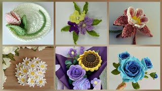 New Trendy Clothes Stiches Easy Fun Crochet Sample Flower Free Pattern Diy Project Free Pattern [upl. by Niltiak]