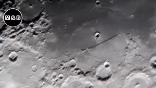 Long Moon Line  Moon Image  4K [upl. by Nirre]