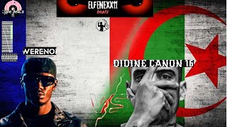 Didine Canon 16X Elfenexx11 DZ Rap VS Rap FR “DZ Powerquot  Free Type beat  Freestyle [upl. by Manbahs]