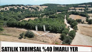 Balıkesir Gönen Çakmak köyünde Satılık Tarla 3450m2  Tarımsal imarlı fiyat 920000TL [upl. by Corrinne]