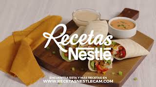 Wrap de Pollo con Vegetales MAGGI  Recetas Nestlé CAM [upl. by Nevets168]