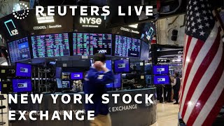 LIVE New York Stock Exchange opens as stock markets across the world tumble [upl. by Krishna]