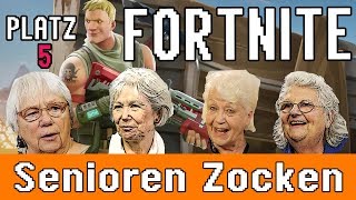 Fortnite  erstes mal Platz 5  Senioren Zocken [upl. by Eadie]