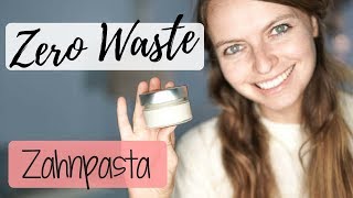 Zahnpasta selber machen mit Kokosöl  ZERO WASTE  Lilies Diary [upl. by Ennylyak759]