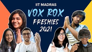 Freshers Introduction 2021  IIT Madras  VOXROX [upl. by Romo]