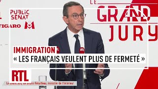 Bruno Retailleau invité dans Le Grand Jury de RTL [upl. by Euqirrne]