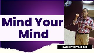 🔴Live QnA  Mind Your Mind By  Mr Radheshyam Sharma MTECH IIT Roorkee [upl. by Ware]