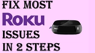 How To Fix Almost All Roku IssuesProblems in Just 2 Steps  Roku Not Working [upl. by Jarret]