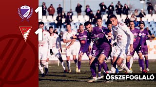 NB I Kecskemét–Debrecen 1–1  összefoglaló [upl. by Nnahtur285]