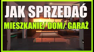 JAK SPRZEDAĆ MIESZKANIE  DOM  GARAŻ  GTA 5 ONLINE [upl. by Brosine195]