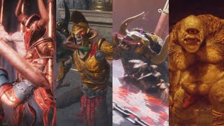 All Returning Enemy Types from Greece  God of War Ragnarok Valhalla DLC 4K 60ᶠᵖˢ ✔ [upl. by Angil]