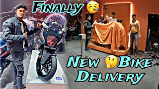 Finally New 🥳Bike  Delivery Le Li 🤩 Konsi Bike hogi btao 🧐 2025 ki bike [upl. by Posner]