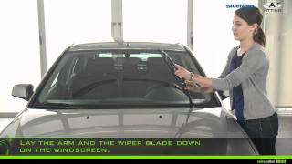 Driving Assistance Valeo Silencio®  fitment of wiper blade  A adapter [upl. by Hsenid270]