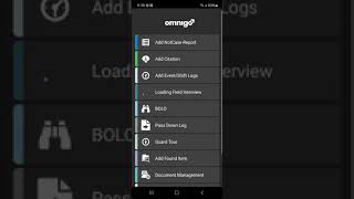 Omnigo Mobile Background Location Prompt [upl. by Marrilee]