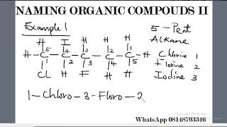 How to Name Organic Compounds 2  IUPAC  A level Chemistry [upl. by Louth]