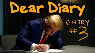 AI Trump DEAR DIARY 3 [upl. by Seuqram399]