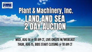 Land and Sea Two Day Auction 0814 amp 08152024 [upl. by Court]