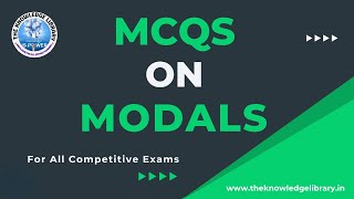 MCQs on Modals Modals In English Grammar  modals [upl. by Winna]