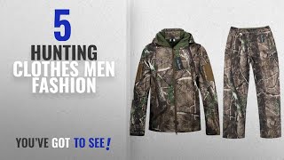 Top 10 Hunting Clothes Men Fashion Winter 2018  Camo Jacket New View Waterproof Hunting [upl. by Towland560]