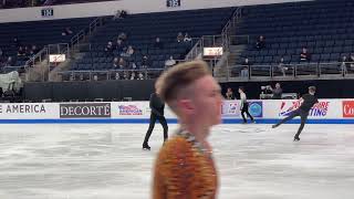 Stephen Gogolev Skate America 2023 Friday SP Practice [upl. by Oileve]