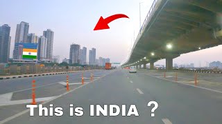 Dwarka Expressway full road Drive view  This is really India 😱🇮🇳 [upl. by Kerwinn]