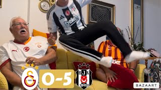 BEŞİKTAŞ 5 ATTI MÜMTAZREİS KRİZ GEÇİRDİ GALATASARAY 05 BEŞİKTAŞ beşiktaş galatasaray süperkupa [upl. by Ravilob]