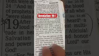 Revelation 191 biblescriptures bibleverseofthedayenglish verseoftheday [upl. by Ainatnas865]