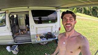 First Night of Van Life  Exploring Noosa National Park ⛰️  Van Life Australia [upl. by Krutz]