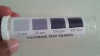 Chlorine Test Strips Supplier UAE 056 69 89 679 [upl. by Pavior798]