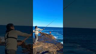 Fishing in Wollongong beach [upl. by Lanod100]