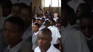 Educational Institute for Blind children in kibeho during the holy Mass at kibeho sanctuary [upl. by Alletnahs]