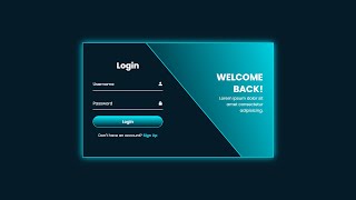 Login and Registration Form in HTML amp CSS [upl. by Marashio]