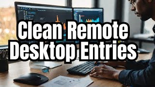 Remove IP From Remote Desktop Connection  Remove History Entries from Remote Desktop Connection [upl. by Anelagna]