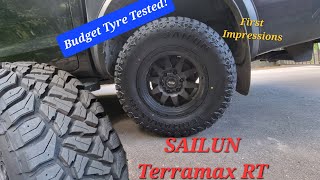 Tyre Tested Pt 1  Sailun Terramax RT  Take a closer look [upl. by Sankaran]